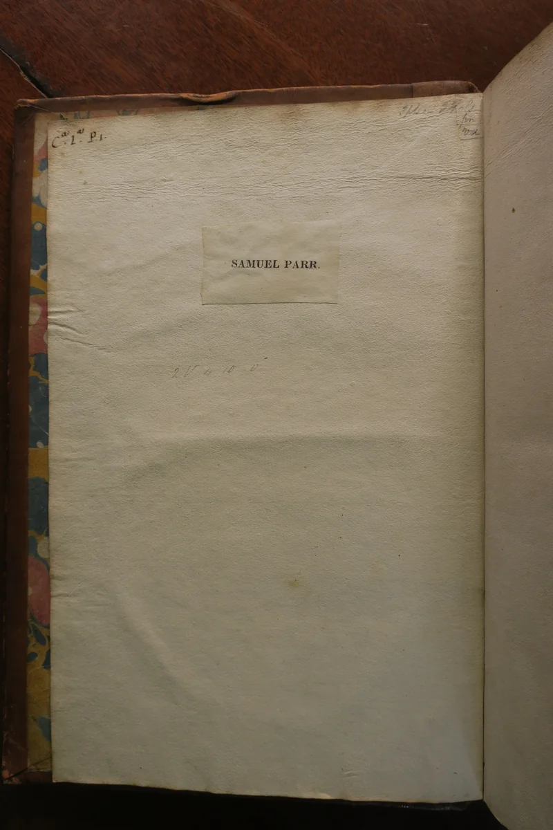 Page verso