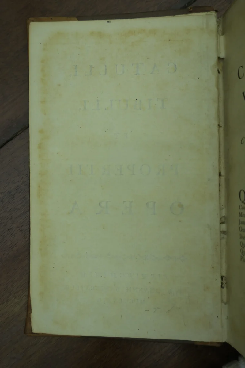 Page verso