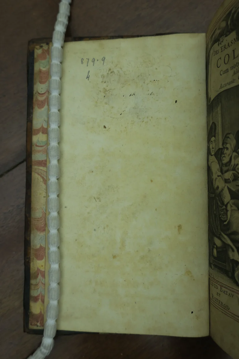 Page verso