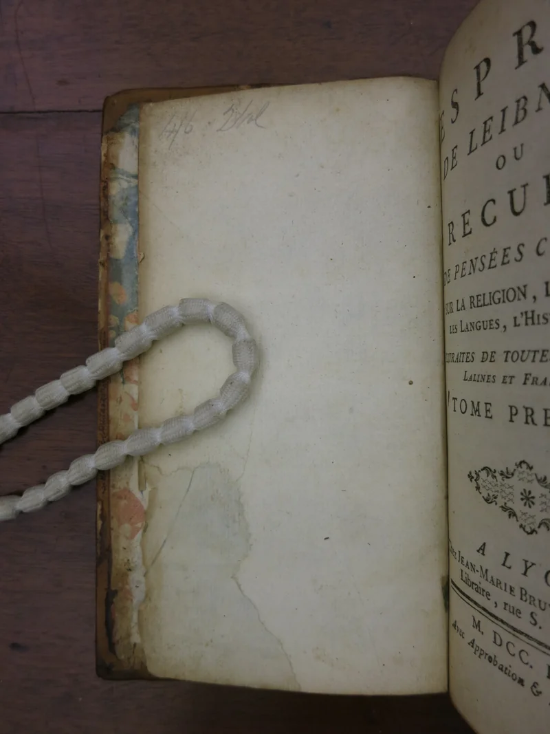 Page verso