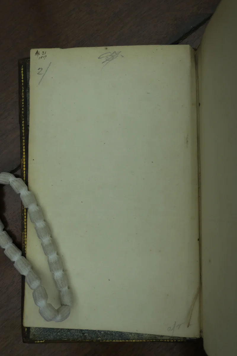Page verso