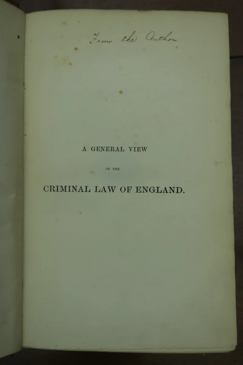 Page half title page