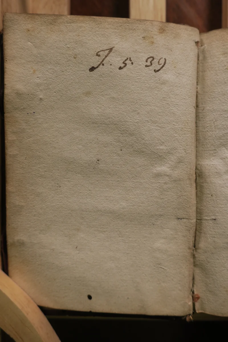Page verso