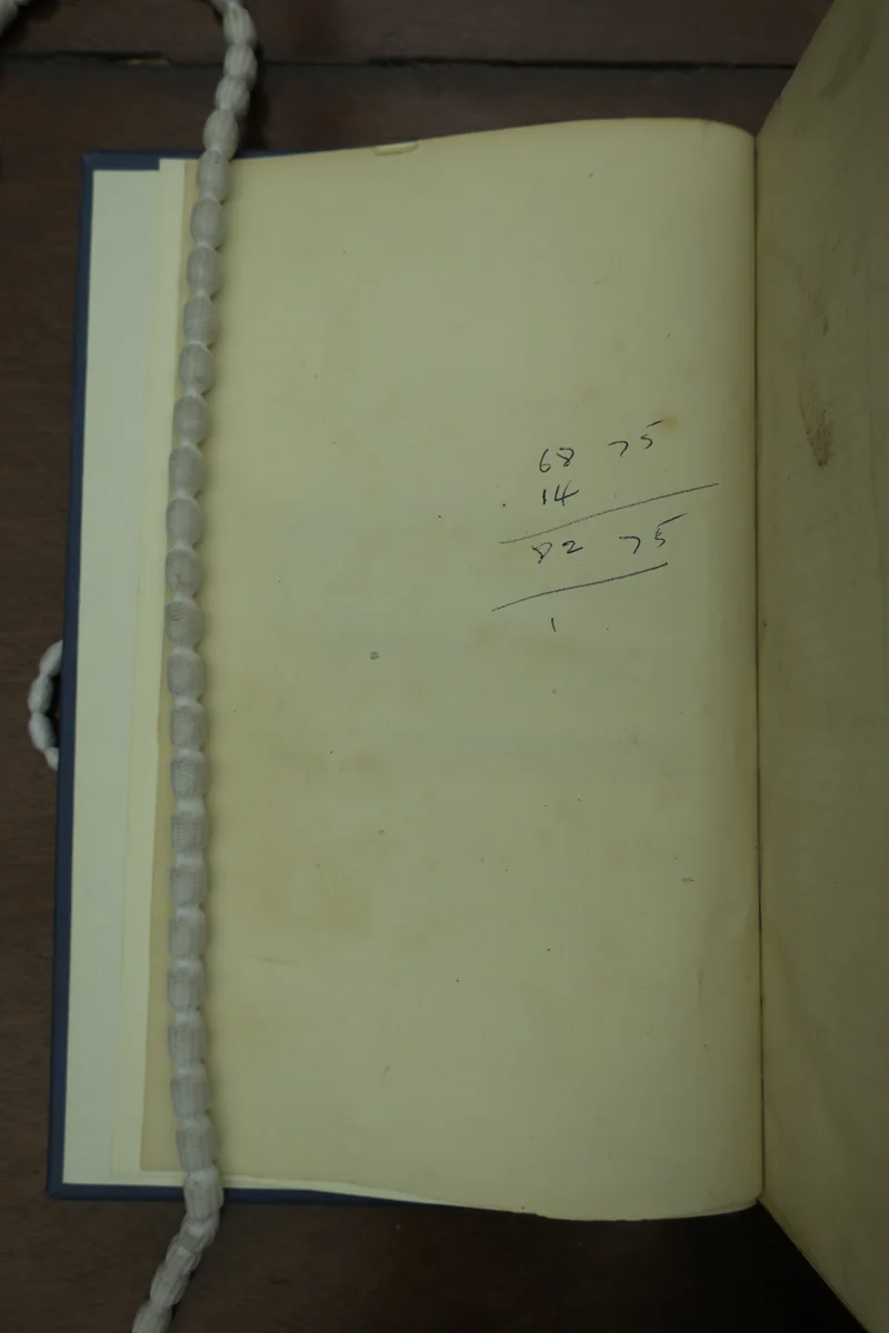 Page verso